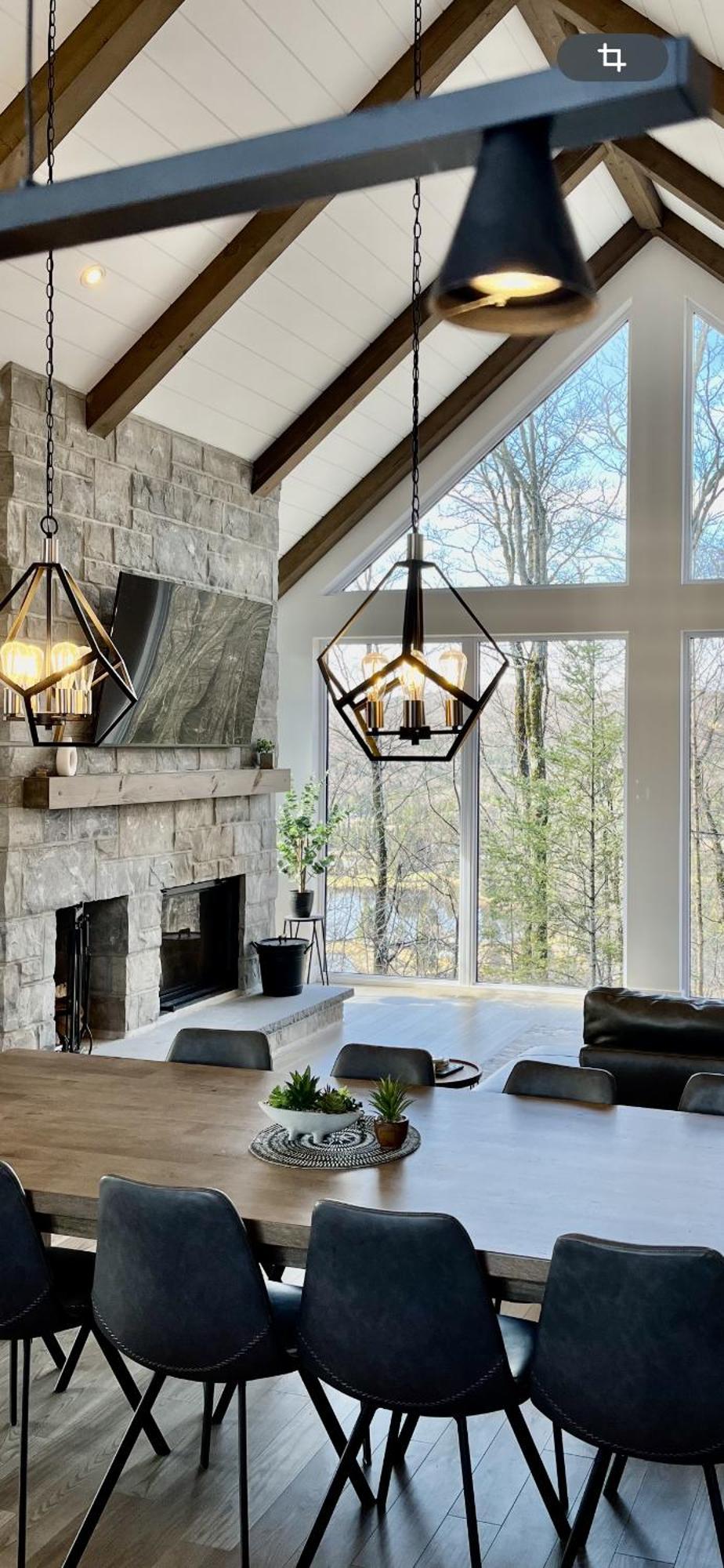 The Chic Shack - Golf, Ski, Spa Saint-Faustin Buitenkant foto