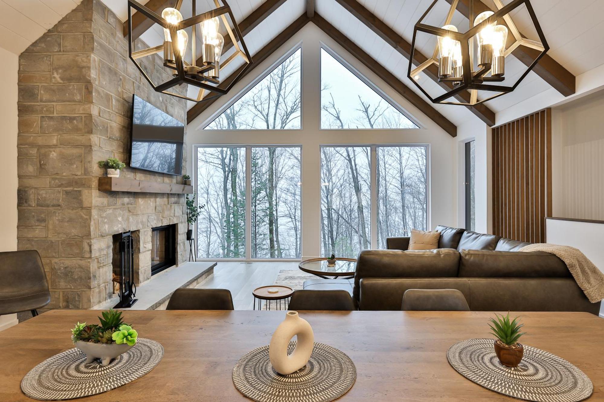 The Chic Shack - Golf, Ski, Spa Saint-Faustin Buitenkant foto