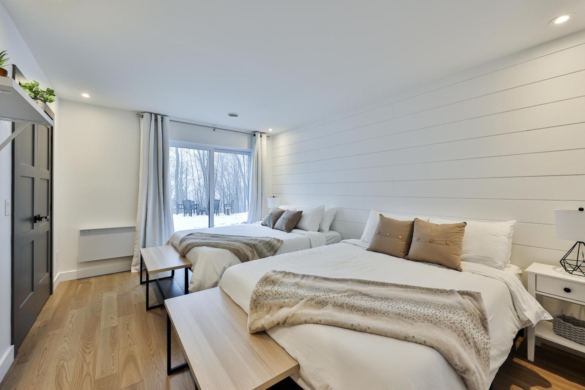 The Chic Shack - Golf, Ski, Spa Saint-Faustin Buitenkant foto